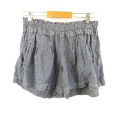 クレドソル CLEF DE SOL キュロット ショートパンツ 紺 M *T978のサムネイル
