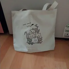 猫プリンティング エコバッグのサムネイル