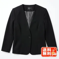 LOVELIAISON ノーカラージャケット ブラック 13号 フォーマル Givenchy風のサムネイル