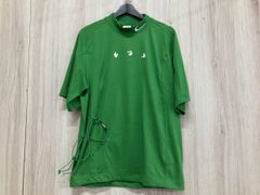 NIKE×Off-White モックネック Tシャツ グリーン - メルカリ