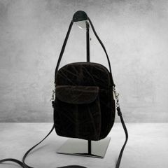 VIVIELA クロコ型押し レザー トートバッグ A4収納可 内側スエード 