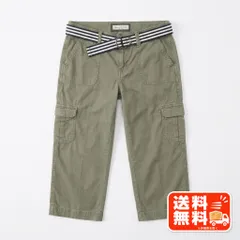 Abercrombie & Fitch カーゴパンツ カーキ ベルト付き WAIPER風のサムネイル
