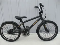 F161★整備済み★完成車発送★中古子ども自転車【JEEP　黒　20インチ】のサムネイル
