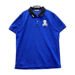 極美品 MARK & LONA マークアンドロナ レオパード総柄 半袖ポロシャツ