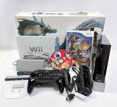 미품 Wii 몬스터 헌터 3 트라이 스페셜 팩 놀 수 있는 세트 동작 확인 완료 소프트 첨부 닌텐도 Nintendo wii MONSTER HUNTER 3 tri 관리 번호 M1975