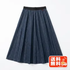 YUKI TORII INTERNATIONAL ストライプ柄 ロングスカート L mizuiroind風のサムネイル