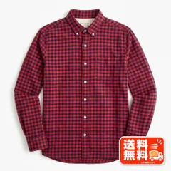 無印良品 ギンガムチェックシャツ レッド×ネイビー XLサイズ L.L.Bean風