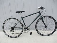 ⭕️EXCROSS シティサイクル 27インチ 7段変速 グリーン バスケット