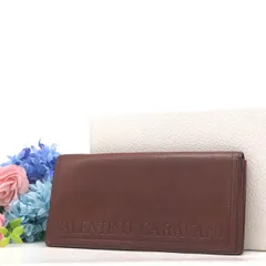 ヴァレンチノ 二つ折り 札入れ 財布 メンズ ブラウン GF74のサムネイル