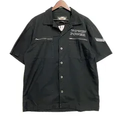 【中古品】 HARLEY DAVIDSON ハーレーダビッドソン BACK PIN-UP GIRL S/S SHIRT 96071-09VM バック ピンナップ ガール ショートスリーブ シャツ 半袖 【146-260607-as-26-izu】のサムネイル