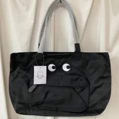 Anya Hindmarch アニヤハインドマーチ トートバッグ 黒 ブラックのサムネイル