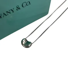 TIFFANY&CO/ティファニー/ビーンズネックレス/トップ/チェーン社外品/SV925/FB4465のサムネイル