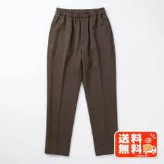 イージーパンツ ブラウン Mサイズ ウエストゴム カジュアル UNIQLO風のサムネイル