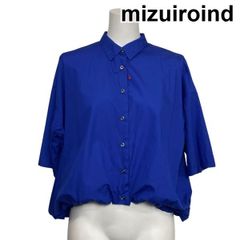 美品 mizuiro ind ドルマンボリューム プルオーバー ブラウス日本製 