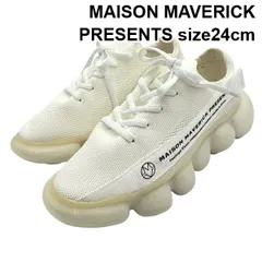 メゾンマーベリックプレゼンツ MAISON MAVERICK PRESENTS スニーカー シューズ 靴 MS2464 バブルソール 白 24cm レディース 6V595のサムネイル