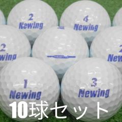 Used, Grade A Golf Balls: Bridgestone Newing Super Soft Feel Pearl Blue 10-Ball Set. A soft, long, and straight-hitting distance type with a high trajectory and comfortable feel. (Blue/Light Blue)