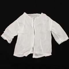 ビスクドール用アンティーク赤、ベージュバラ刺繍生地縞模様 - メルカリ