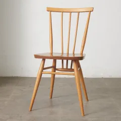ercol スティックバックチェア ヴィンテージ 英国 アーコール エルム ウィンザーチェア 曲木 椅子 コムバック ダイニングチェア 98677のサムネイル