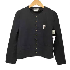 ピンクハウス PINK HOUSE スナップボタン ノーカラージャケット レディース  Oのサムネイル