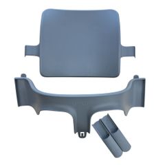 ストッケ トリップトラップ ヘイジーグレー ベビーセット+トレイ 美品