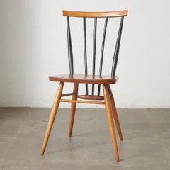 ercol スティックバックチェア ヴィンテージ 英国 アーコール ウィンザー 曲木 椅子 コムバック ダイニングチェア 木製 ペイント 99784のサムネイル