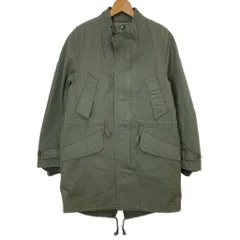 【中古】　MOUSSY　コート　ロング丈　ブルゾン　ハイネック　フルジップ　古着　/2411のサムネイル