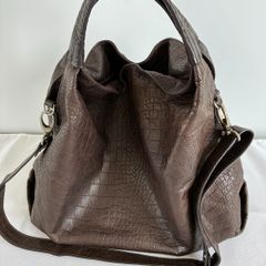 ✨人気✨EVER KHAKI エバーカーキ ハンドバッグ クロコ柄 肩掛け A4 