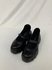 LOWRYS FARM ローリーズファーム パンプス ブラック 合成皮革/人工皮革 無地 ラウンドトゥ 厚底 ストラップあり レディースのサムネイル