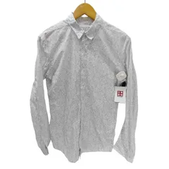 メゾンマルタンマルジェラ Maison Martin Margiela 11SS ここのえタグ 10 イタリア製 フェザー柄 総柄 L/S シャツ メンズ EUR：44 のサムネイル