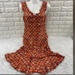 MOSCHINO CHEAP&CHIC/モスキーノ、ノースリーブ花柄ワンピース、38サイズのサムネイル