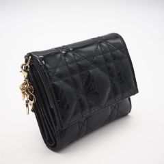 Christian Dior 三つ折り財布 レザー - メルカリ