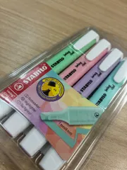 STABILO　ｽﾀﾋﾞﾛ　蛍光ペン　スイングクールパステルセット　275/4-08　4色のサムネイル