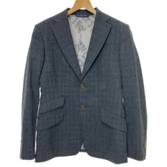 【中古】　Vivienne Westwood　テーラードジャケット　ウールジャケット　チェック　古着　/4304のサムネイル