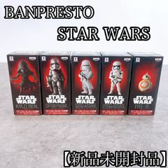 H-1557 BANPRESTO 밴프레스트 STAR WARS 스타 워즈 월드 ​​콜렉터블 피규어 포스의 각성 WCF 블랙계외 상자 신품 미개봉 5체 세트 카이로렌 BB-8 캡틴 파즈마 스노트 루퍼 스톰트루퍼