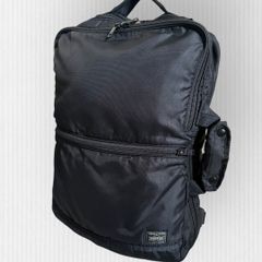 極美品 ポーター ステージ 2way バックパック リュック ネイビー スクエア 極美品 ポーター ステージ 2way バックパック リュック ネイビー