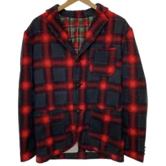 【中古】　HOLLYWOOD RANCH MARKET　テーラードジャケット　チェック　古着　/4304のサムネイル
