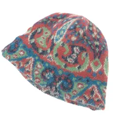 MISSONI ミッソーニ ビーニー  90s/モヘア混/ニットキャップ/総柄    マルチカラー レディース / 243001004064のサムネイル