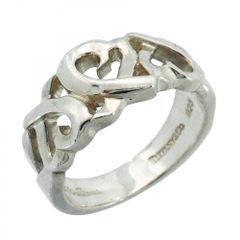 Tiffany ティファニートリプルラビングハートバングルSV925 希少