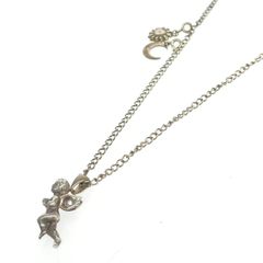 森永エンジェル タンバリン k18 silver刻印 ネックレストップ - メルカリ