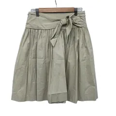 theory luxe(セオリーリュクス) スカート サイズ038 M レディース美品  - ベージュ ひざ丈のサムネイル