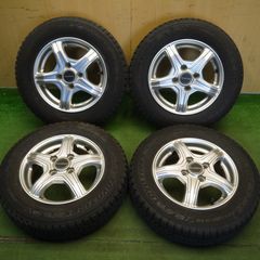 冬 軽自動車【富山】ブリヂストン 155/65R13 ムーヴ ワゴンR アルト
