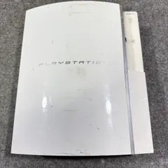【動作OK】SONY PS3 本体 CECHH00 ホワイト プレイステーション3 起動確認済 ドライブ排出難あり HDDなし ネジ同梱 部品取り