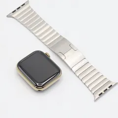 Apple Watch Series9 45mm GPS+Cellular MRQL3J/A+MU9A3FE/A ゴールドステンレススチールケース/シルバーリンクブレスレット アップルウォッチ 本体