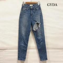 ジェイダ THIGH HIGH ハイウエスト テーパード ダメージペグトップ クラッシュ デニム パンツ 071922402501 レディース FREE ISItems【USED】【古着】【中古】50160968のサムネイル
