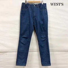 ウエストオーバーオールズ WEST'S デニム テーパード ジッパーフライ 42 TALON タロンジップ メンズ 32インチ ISItems【USED】【古着】【中古】50160973のサムネイル
