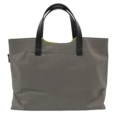 Brontibayparis ブロンティベイパリス トートバッグ ハンドバッグ ナイロン ポーチ付き フランス製 カバン 鞄 グレー レディース 【中古】のサムネイル