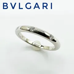 人気🌻BVLGARI フェディ ダイヤモンド 3PD プラチナ リング 48 約8号 Yのサムネイル