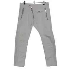 DSQUARED2 ディースクエアード パンツ バイカー ジップ スリット ボトムス ホワイト 44【S】 メンズ 【中古】のサムネイル