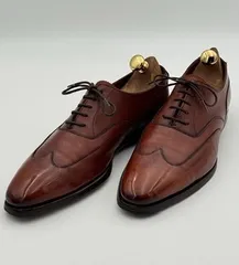 クロケット&ジョーンズ Crockett & Jones TUNBRIDGE2 タンブリッジ2 ブラインドフルブローグ ハンドグレード UK7E 25.5cmのサムネイル