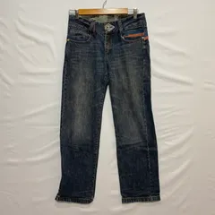 drug store's ドラッグストアーズ 1-1251-0721 ストレート デニムパンツ ボトムス ジーンズ インディゴ【中古】 レディースのサムネイル